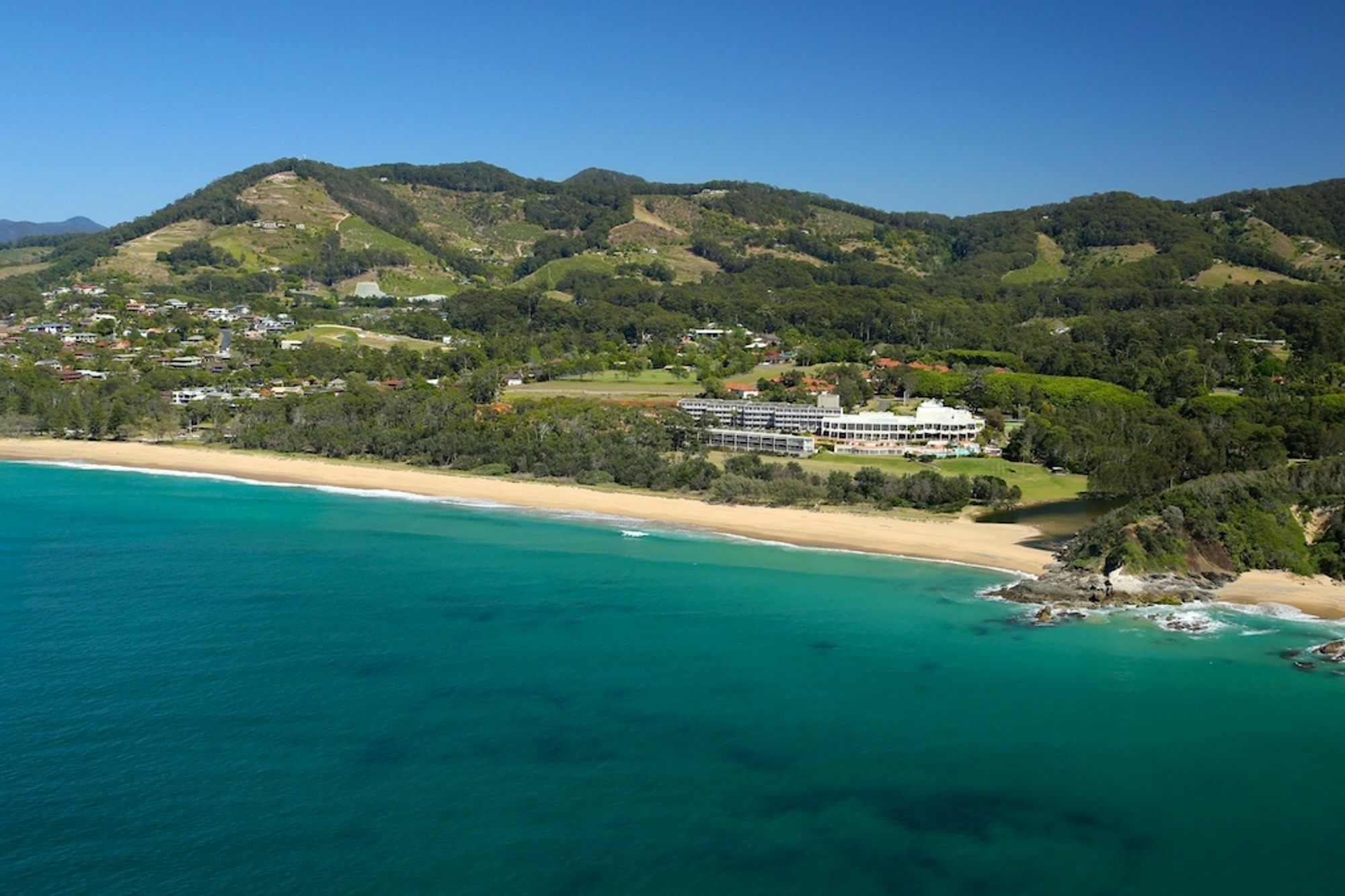Absolute Beachfront Opal Cove Resort Korora Exterior photo